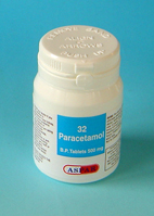 Paracetamol 500mg Tablets 32's pot Paracetamol 500mg Tablets 32's pot